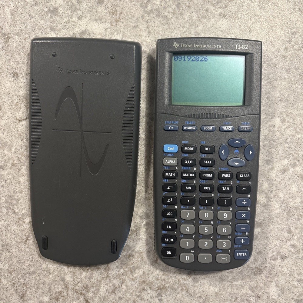 Texas Instruments TI-82 Graphing Calculator - Tested & Works Calculus - Picture 6 of 6